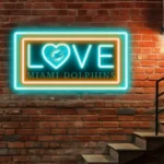 Miami Dolphins Neon Sign Romance Sign 1