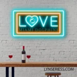 Miami Dolphins Neon Sign Romance Sign 1