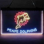 Miami Dolphins Neon Sign Stylish 3 Color 1