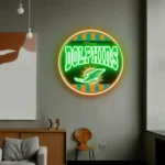 Miami Dolphins Neon Sign Vintage Acrylic 1