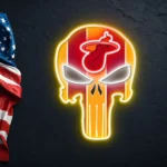 Miami Heat Neon Sign The Punisher 1
