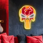 Miami Heat Neon Sign The Punisher 1