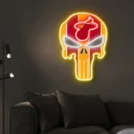 Miami Heat Neon Sign The Punisher 1