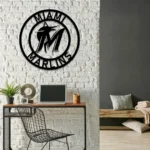 Miami Marlins Metal Sign Mlb 1