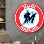 Miami Marlins Neon Sign Mlb 1