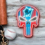 Miami Marlins Neon Sign The Punisher 1