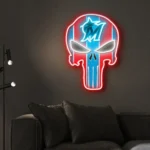 Miami Marlins Neon Sign The Punisher 1
