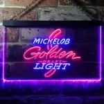 Michelob Golden Neon Sign Light Draft Residence Bar 1