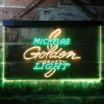 Michelob Golden Neon Sign Light Draft Residence Bar 1