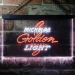 Michelob Golden Neon Sign Light Draft Residence Bar 1