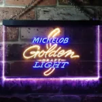 Michelob Golden Neon Sign Light Draft Residence Bar 1