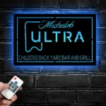Michelob Ultra Metal Sign Custom Superior Light 1