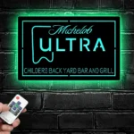 Michelob Ultra Metal Sign Custom Superior Light 1