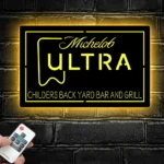 Michelob Ultra Metal Sign Custom Superior Light 1