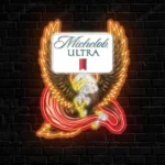Michelob Ultra Neon Sign Bespoke Logo Custom American Eagle 1