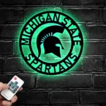 Michigan State Spartans Metal Sign Nba 1