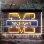 Michigan Wolverines Neon Sign University M Sign 1