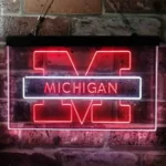 Michigan Wolverines Neon Sign University M Sign 1