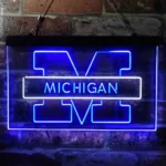 Michigan Wolverines Neon Sign University M Sign 1