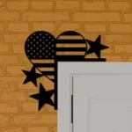 Military Patriotic Metal Sign 4th Of July 1