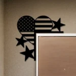 Military Patriotic Metal Sign 4th Of July 1