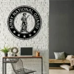 Military Patriotic Metal Sign Army National Guard 1