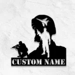 Military Patriotic Metal Sign Custom Army Soldiers 1