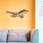 Military Patriotic Metal Sign Personalized Pilot Name 1