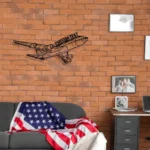 Military Patriotic Metal Sign Personalized Pilot Name 1