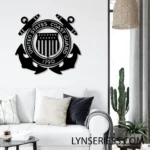 Military Patriotic Metal Sign United States Coast Guard 1790 1