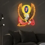 Military Patriotic Neon Sign Bespoke Foster8217s Logo Custom American Eagle 1