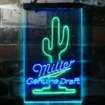 Miller Genuine Draft Neon Sign Succulent 1