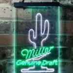 Miller Genuine Draft Neon Sign Succulent 1