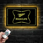 Miller High Life Metal Sign Logo 1