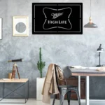 Miller High Life Metal Sign Logo 1