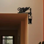 Miller High Life Metal Sign Tap Handle 1