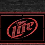Miller Lite Metal Sign Classic 1