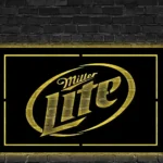 Miller Lite Metal Sign Classic 1