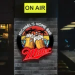 Miller Lite Neon Sign Custom Brew Mug Toast 1