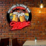 Miller Lite Neon Sign Custom Brew Mug Toast 1