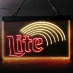 Miller Lite Neon Sign Rainbow 1