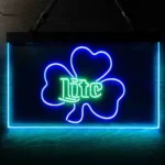 Miller Lite Neon Sign Shamrock 1
