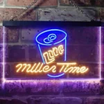 Miller Lite Neon Sign Time Can 1