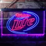 Miller Lite Neon Sign Timeless Home Bar 1