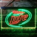 Miller Lite Neon Sign Timeless Home Bar 1