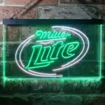 Miller Lite Neon Sign Timeless Home Bar 1