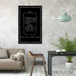 Miller Metal Sign Custom It Time 1