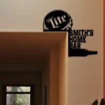 Miller Metal Sign Custom It8217s Time Lite Bottle Cap 1