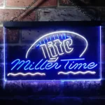 Miller Neon Sign It8217s Time Lite Home Bar 1
