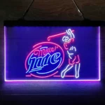 Miller Neon Sign Links 3 Color 1